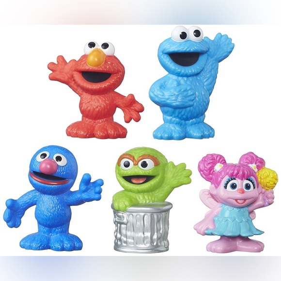 🆕 NWT Playskool Sesame Street Sesame Street Collector Pack Mini-Figures Toy Set - Picture 2 of 3